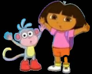 Dora and Boots by mimimeriem on DeviantArt