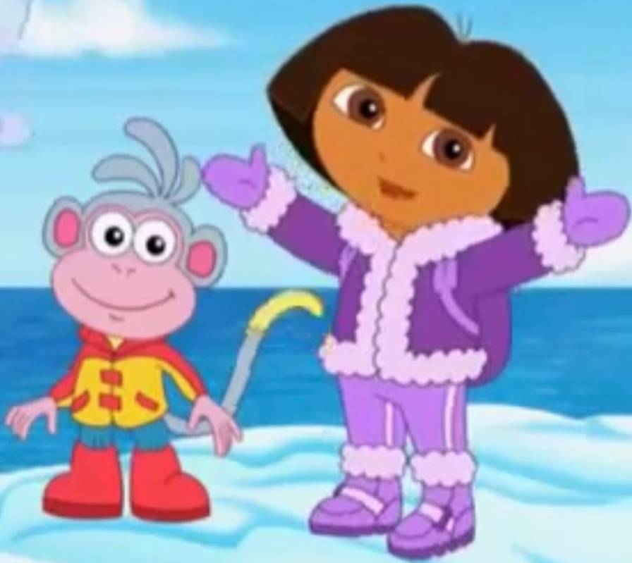 Dora and Boots by mimimeriem on DeviantArt