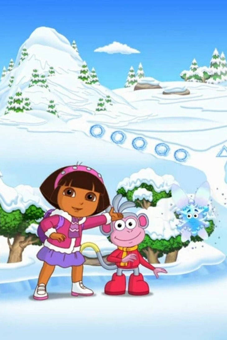 Dora, Boots and Snow Fairy by mimimeriem on DeviantArt
