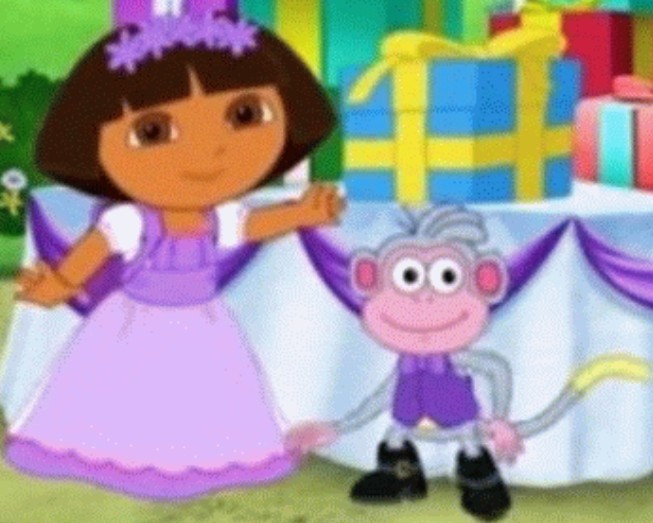 Dora and Boots by mimimeriem on DeviantArt