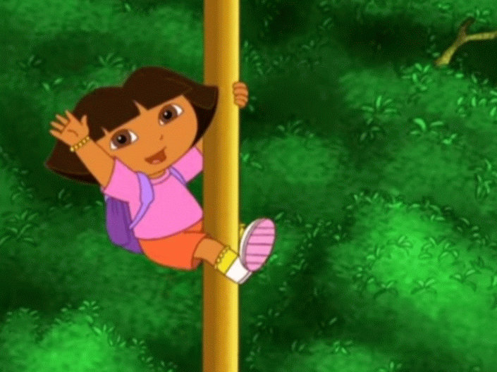 Dora Slide Dora Sliding Down the Pole by mimimeriem on DeviantArt