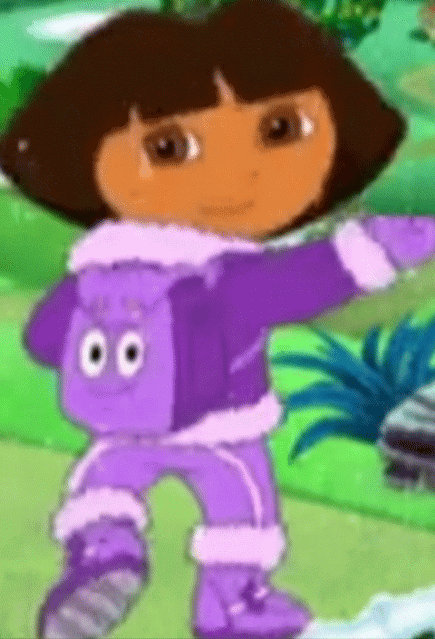 Backpack Attacking Dora Dora and Backpack by mimimeriem on DeviantArt