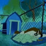 Beethoven Dog Sleeping