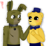 SpringGolden - Springtrap X Golden Freddy