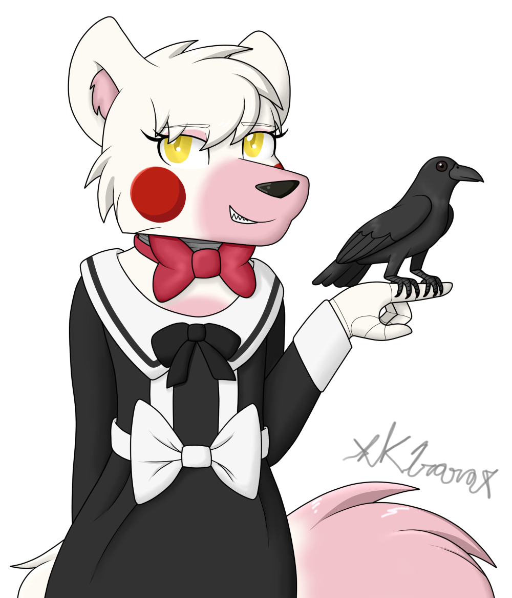 Nightmare Mangle with a lolita dress~