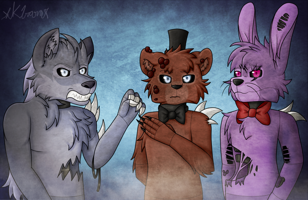 Distorted Anmitronics Twisted Animatronics by XK1RARAX on DeviantArt