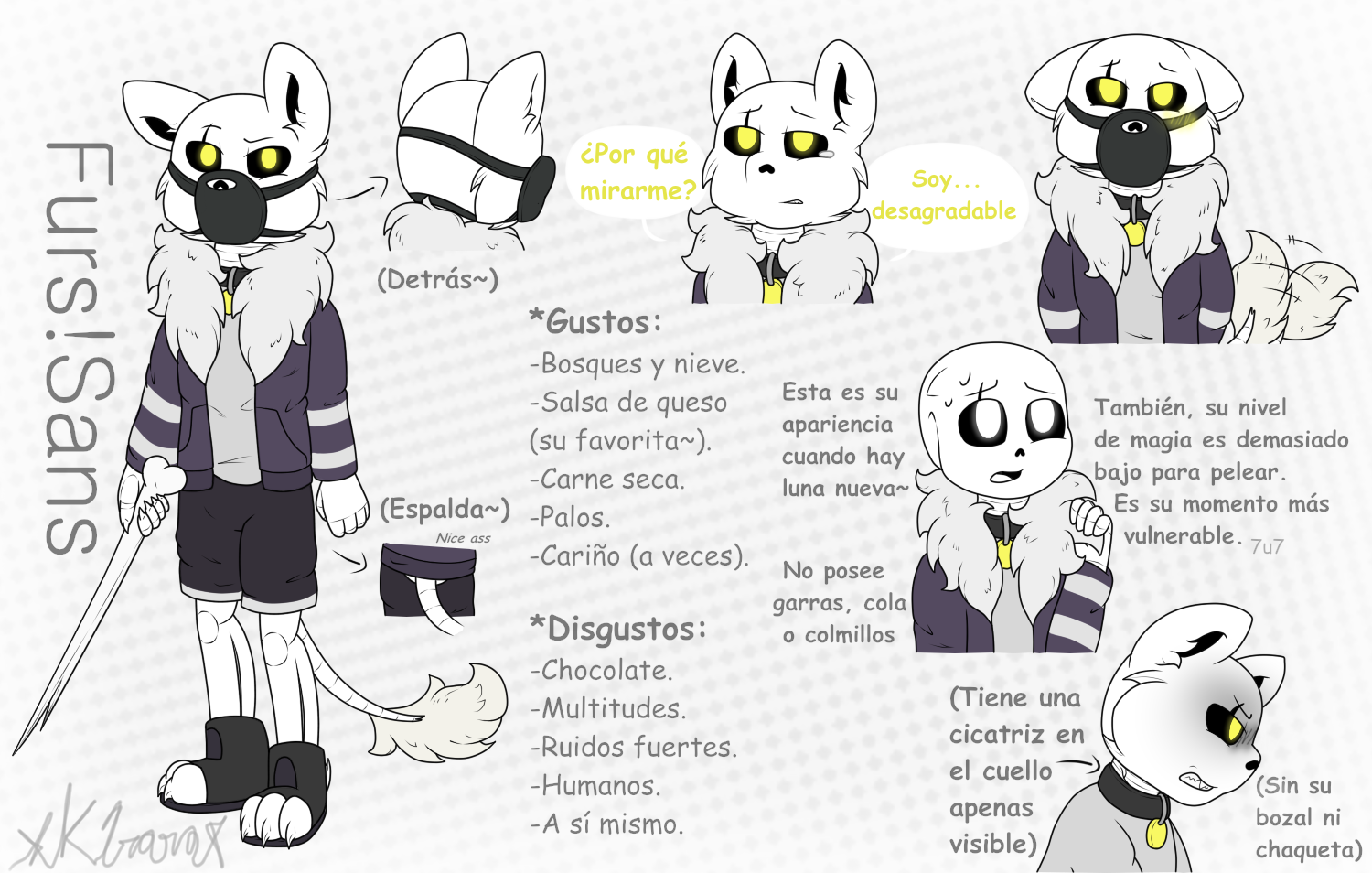 X 上的danceased.：「made a proper reference sheet for canon dustswap sans and  papyrus cos stinky flambe asked😩  / X