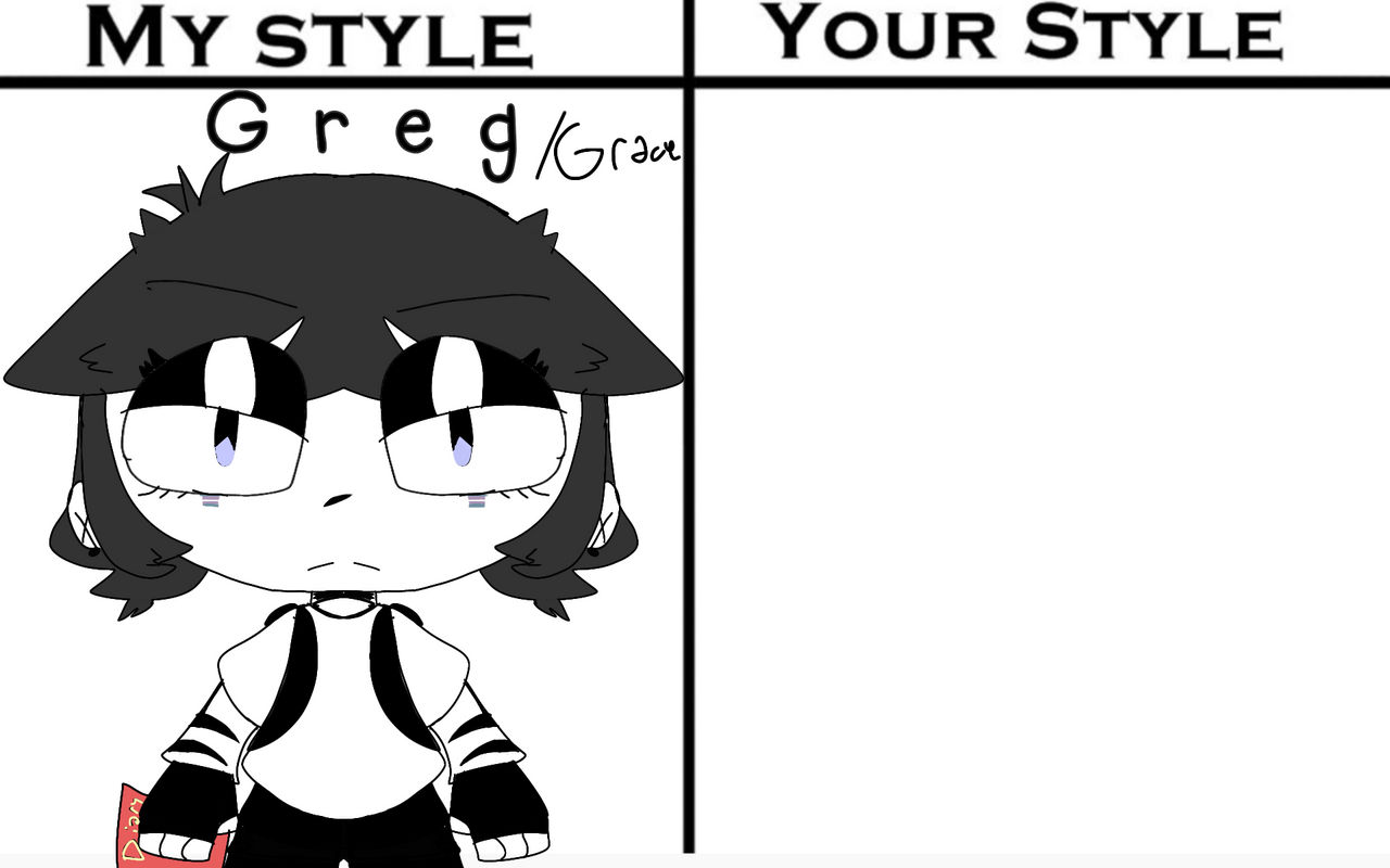 Doawk Greg in my style vs ur style by AlocalSmg4fan on DeviantArt