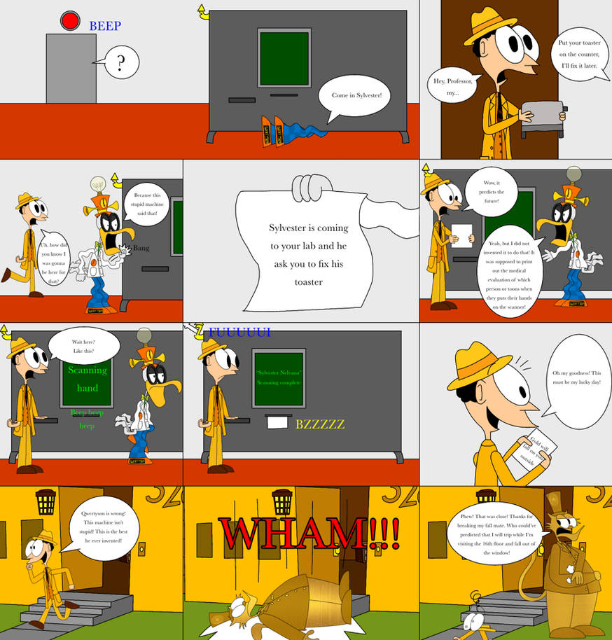 CM comic: Predict machine by Randomemoji0 on DeviantArt