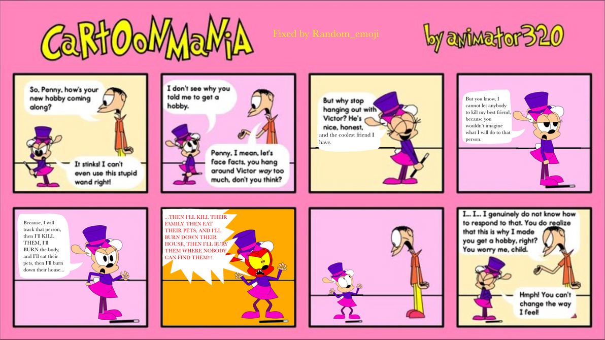 Fixed Cartoonmania comic by Randomemoji0 on DeviantArt