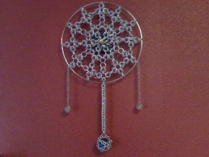 Chainmaille Clock