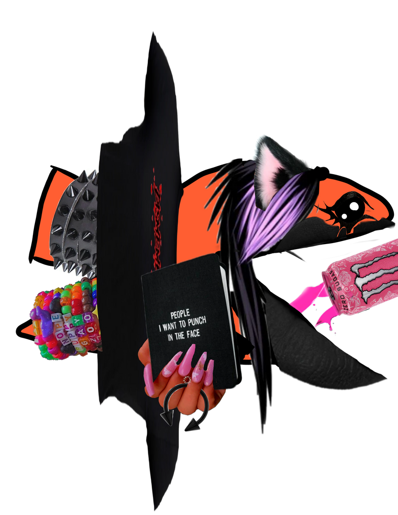 emo fish by DiaperGorlSctatchLu on DeviantArt