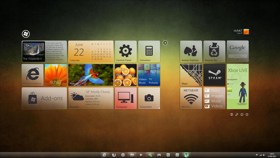 windows 8 desktop concept by ma67 on DeviantArt