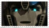 Optimus happy face stamp