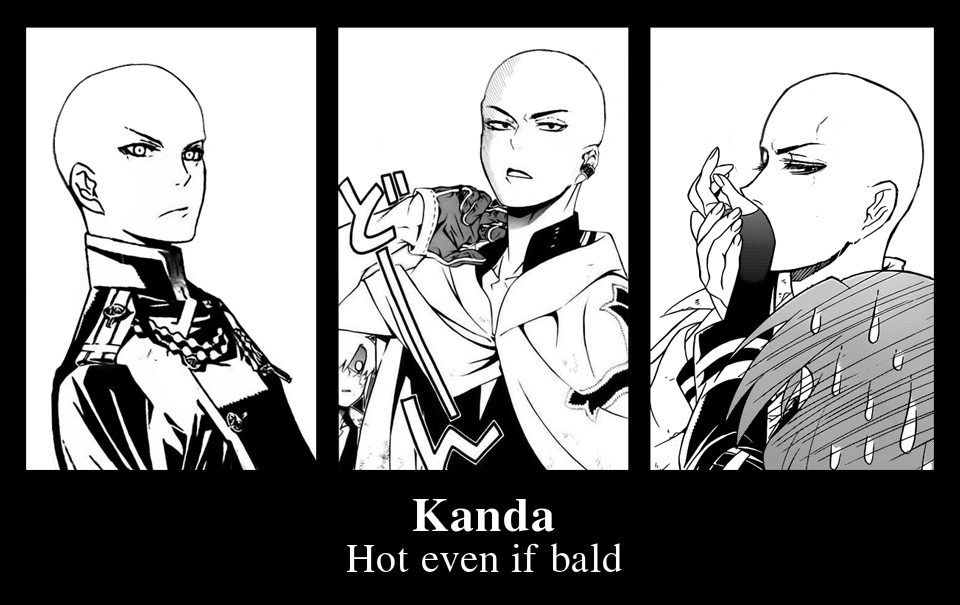 Kanda's another hairstyle