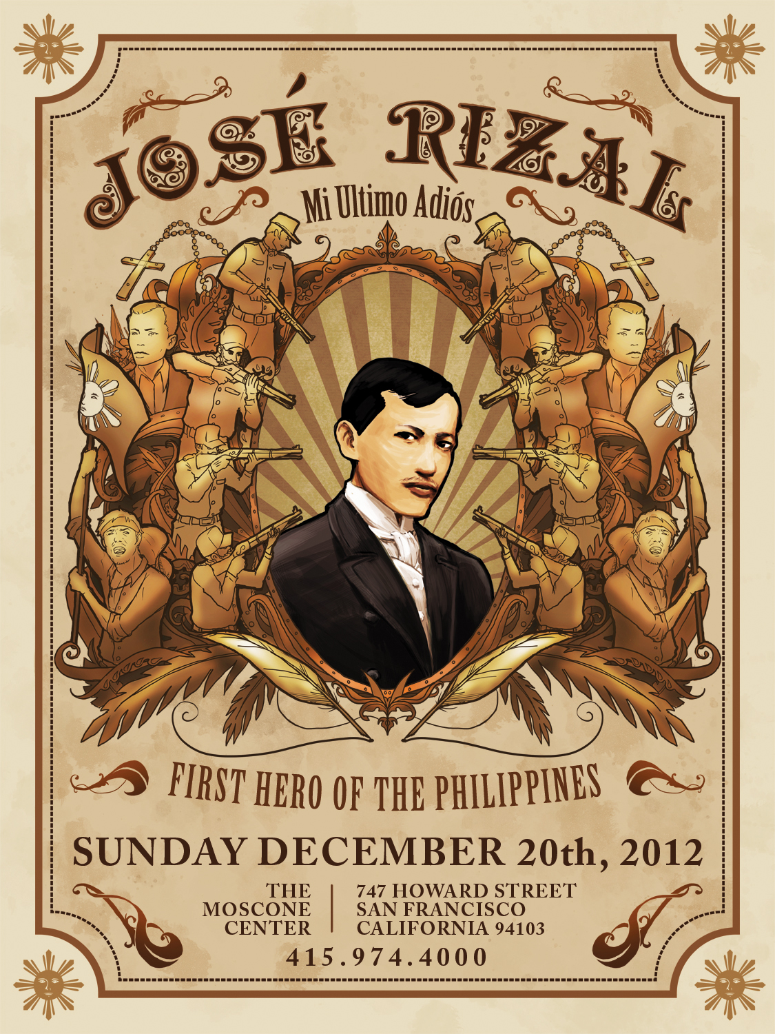 Jose Rizal Poster by lieusum on DeviantArt