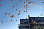 Orange balloon revolution by mobbe-pingvin