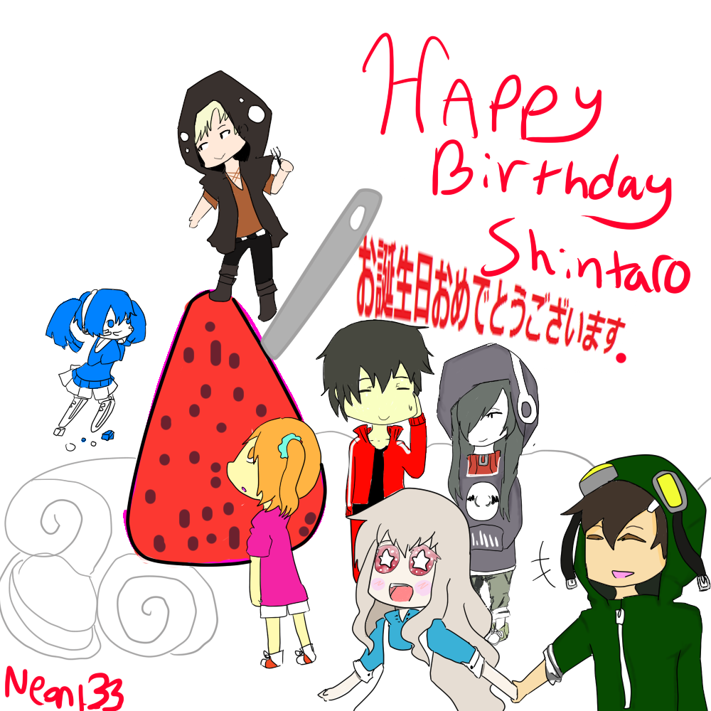 Happy birthday Shintaro