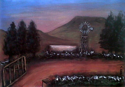 Late Afternoon - Windmill