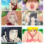 How Hinata and Sakura see Naruto and Sasuke