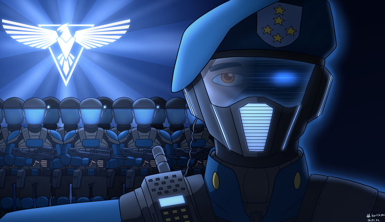 Alliance commander from Red Alert by Karlik044 on DeviantArt
