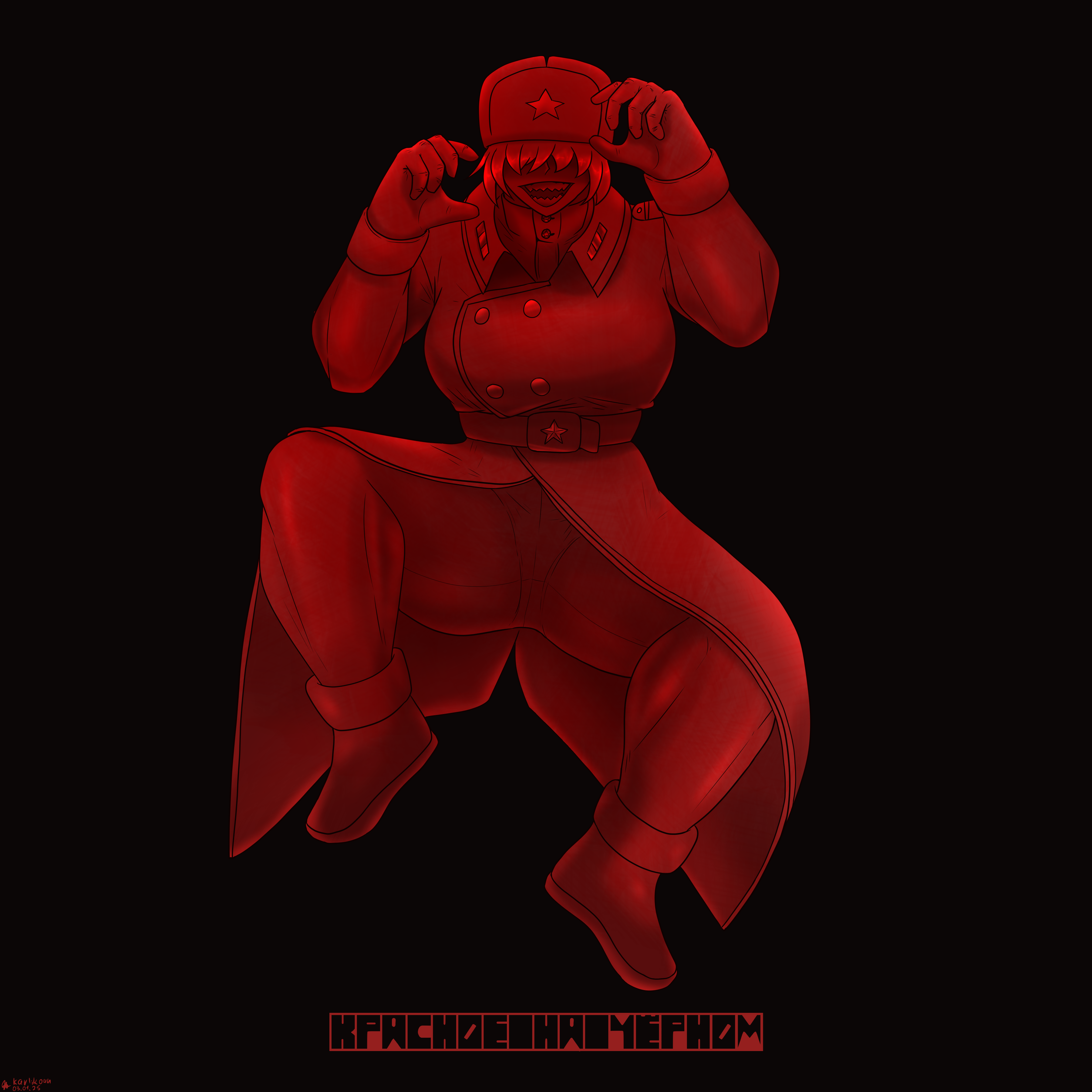 Red Deviantart Fandom Red on Black by Karlik044 on DeviantArt