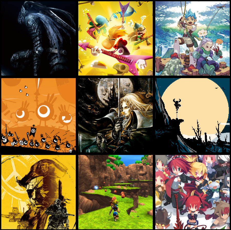 My 3x3 of favorite video games of all time. What are your favorites? :  r/gaming