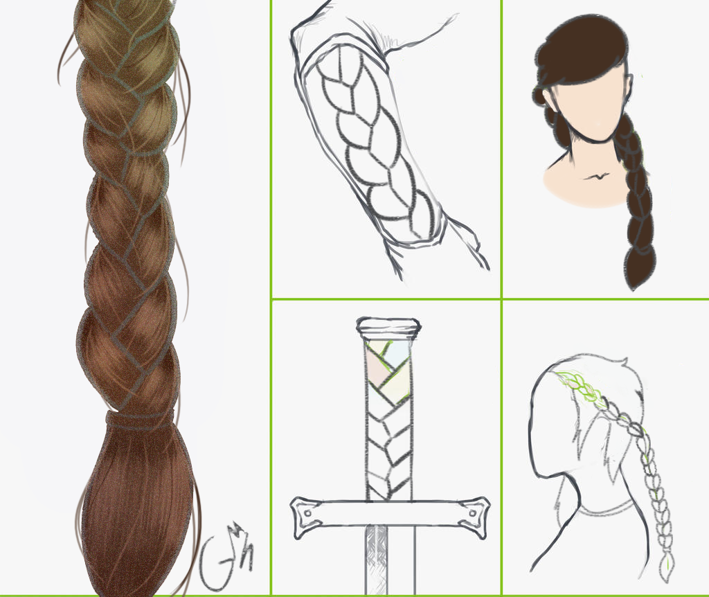 How to Draw Braids on Ribbons-and-Braids - DeviantArt