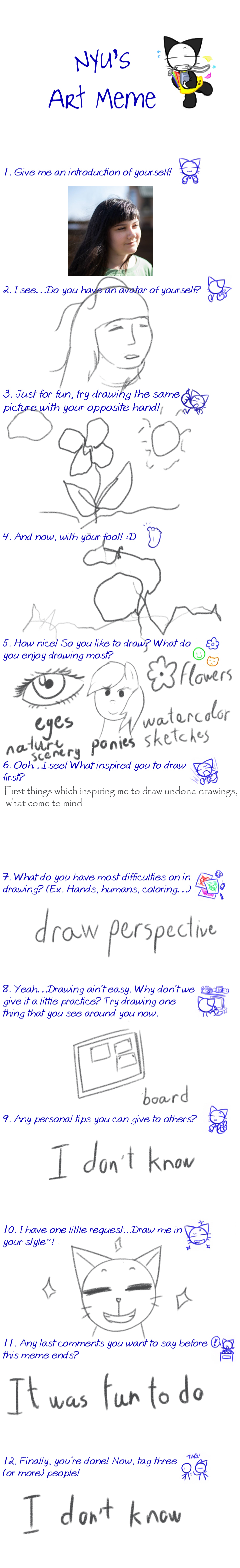 Art Meme By Nyu On Deviantart