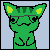 Green Cat Lick Icon