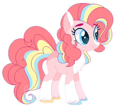 MLP Redesign Pinkie Pie by greenmarta on DeviantArt