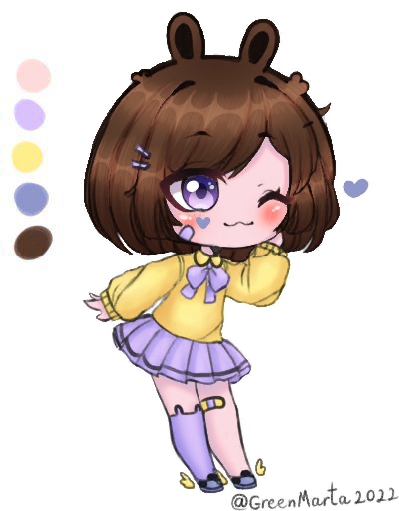 ocs de gacha club!  Chibi girl drawings, Club design, Cute anime chibi