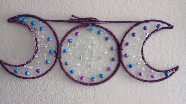 Triple Moon Dreamcatcher 