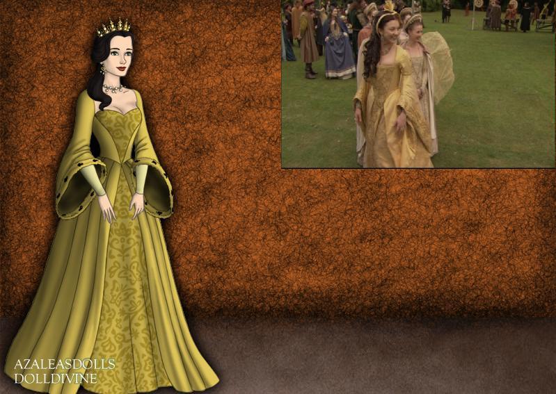 Anne Boleyn- Yellow Celebration Gown