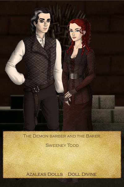 Sweeney Todd and Mrs. Lovett