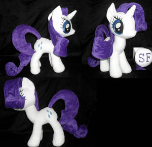 Rarity Plushie For Ponycon AU