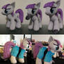 Maud Pie Plushie /w magnetic Boulder and Dress