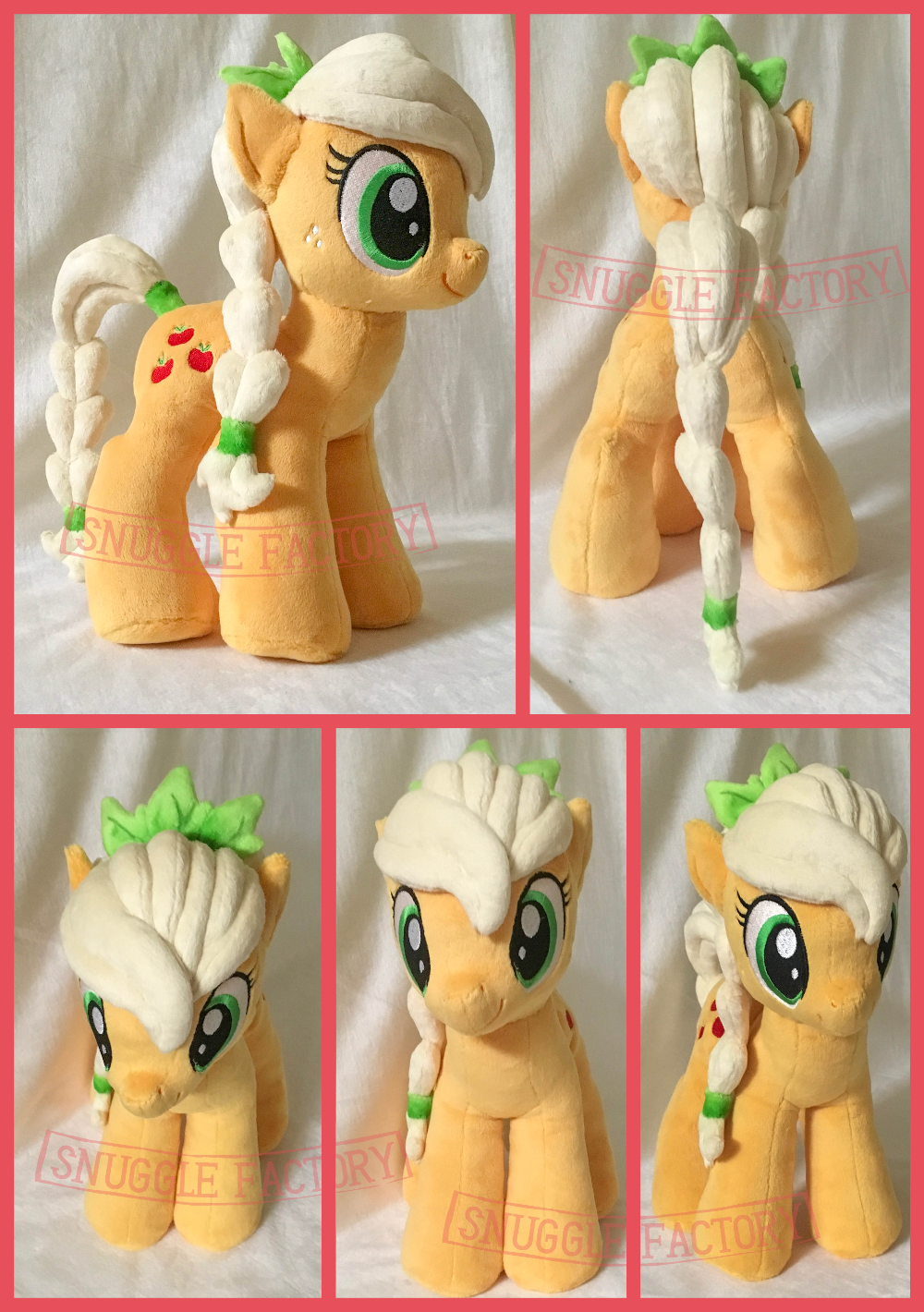 Crystal Applejack Plush (For sale)