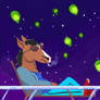 Drawing a Bojack Poster Everyday: Day Three