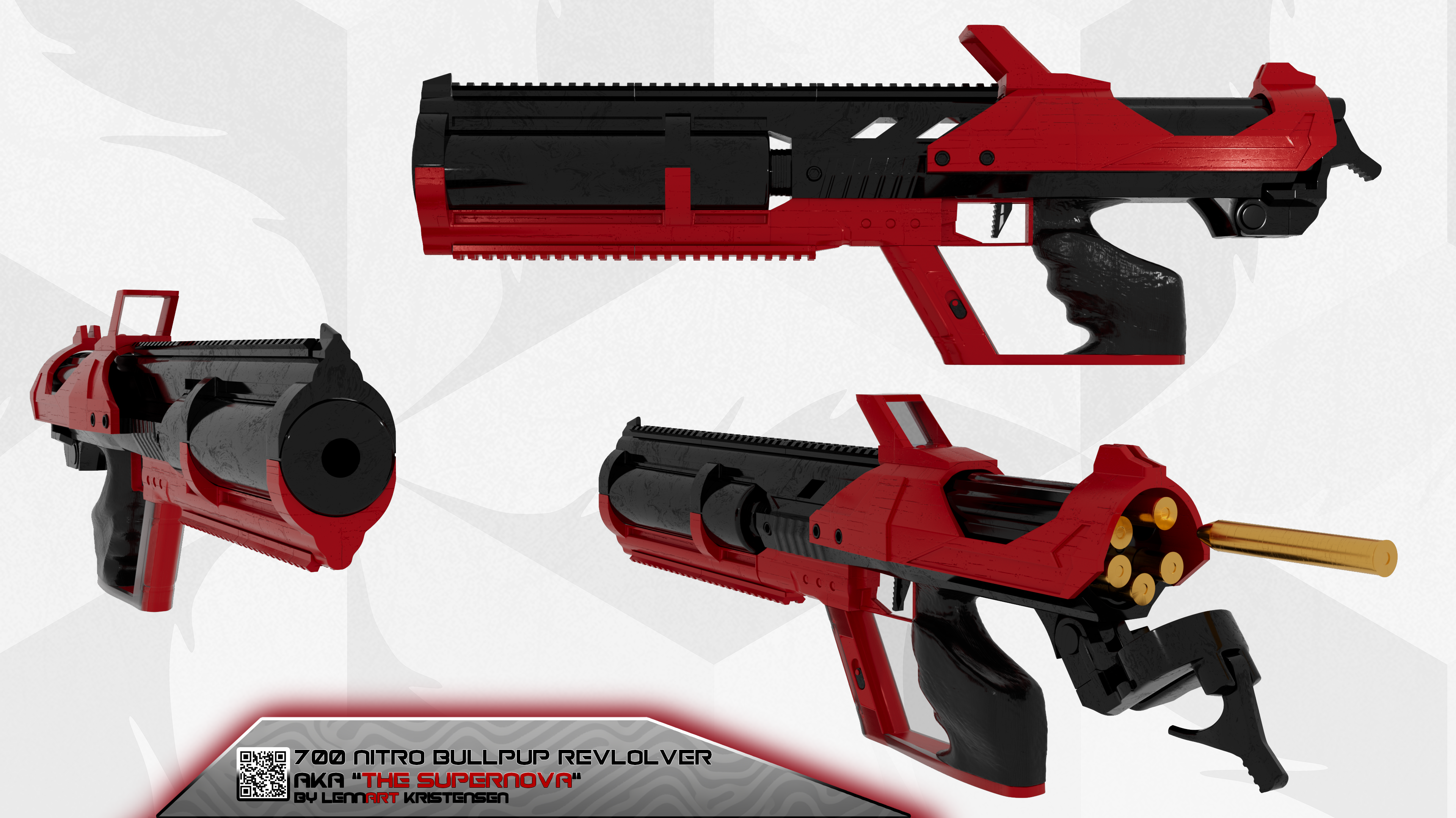 Avatar Rcom Bullpup Rifle 700nitro Bullpup Revolver by aivadarker on DeviantArt