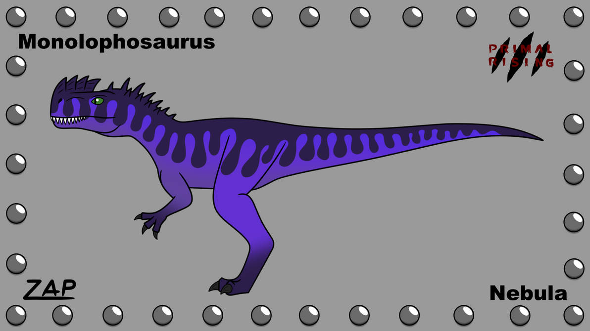 Primal Rising Monolophosaurus Nebula 1.0 by Terrordactyl00 on DeviantArt