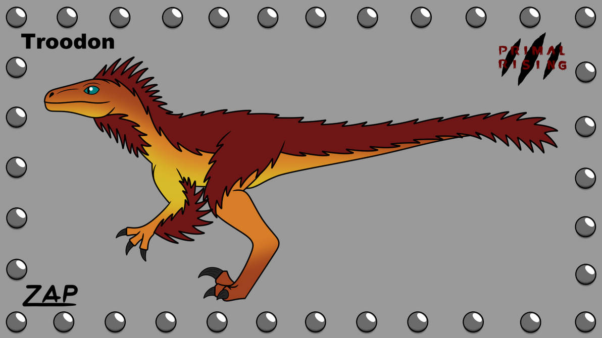 Primal Rising Troodon 1.0 by Terrordactyl00 on DeviantArt
