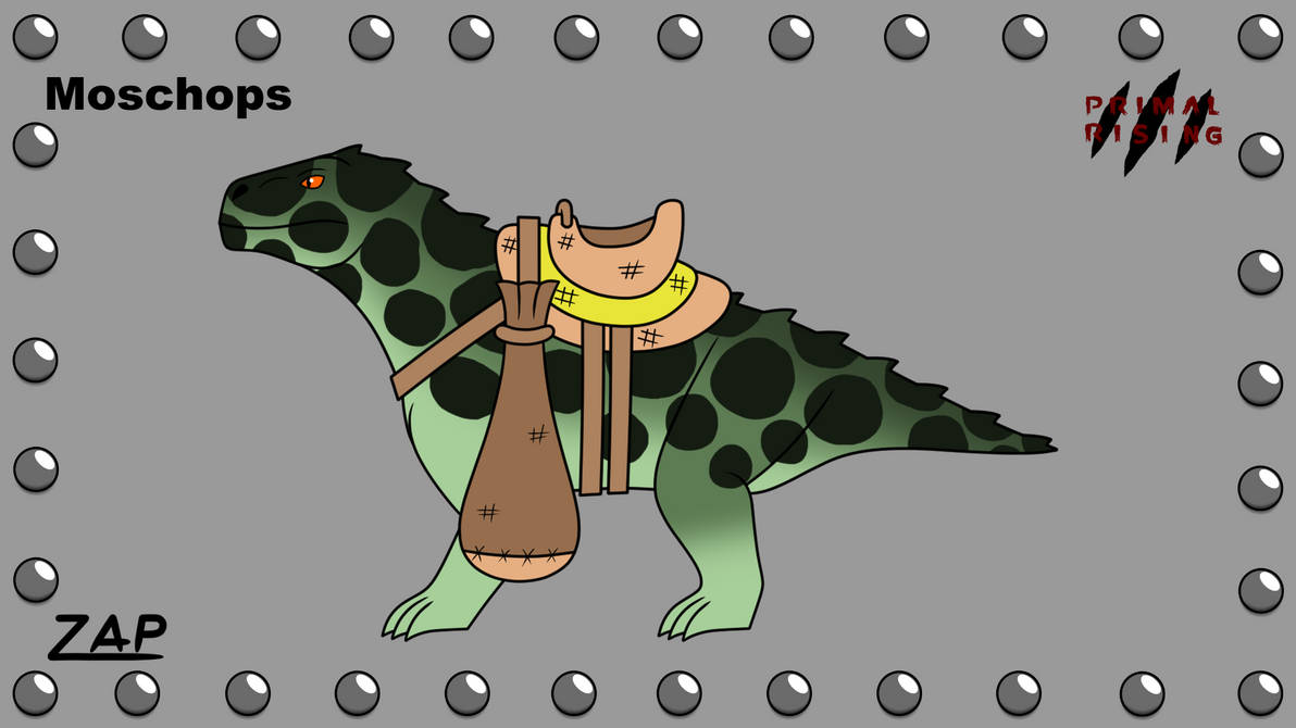 Primal Rising Moschops 1.0 by Terrordactyl00 on DeviantArt