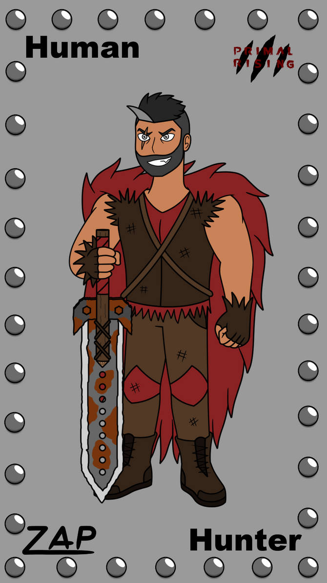 Primal Rising Human Hunter 1.0 by Terrordactyl00 on DeviantArt