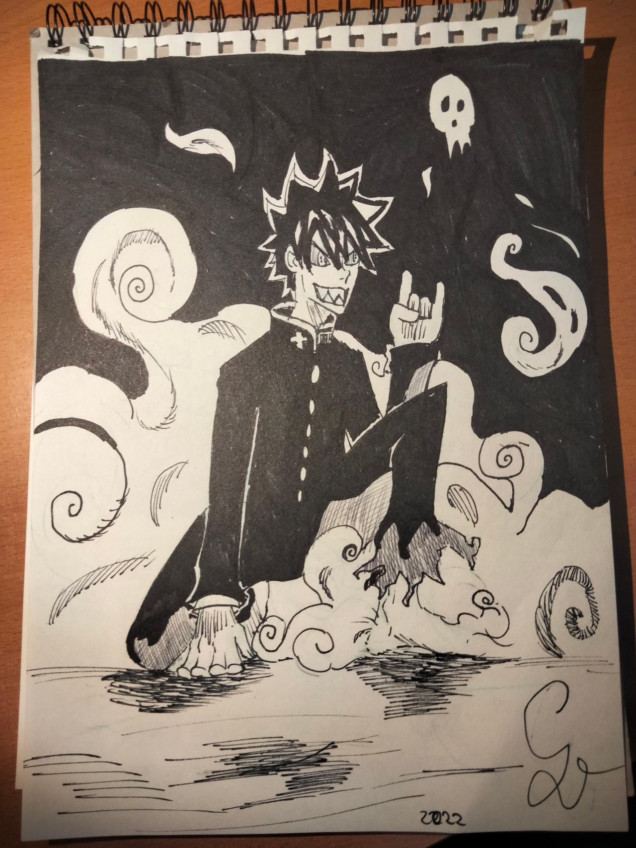 Shinra Inka Shinra ink by YOKAIVibeZ on DeviantArt