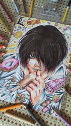 Fan Art - Lawliet - Death Note