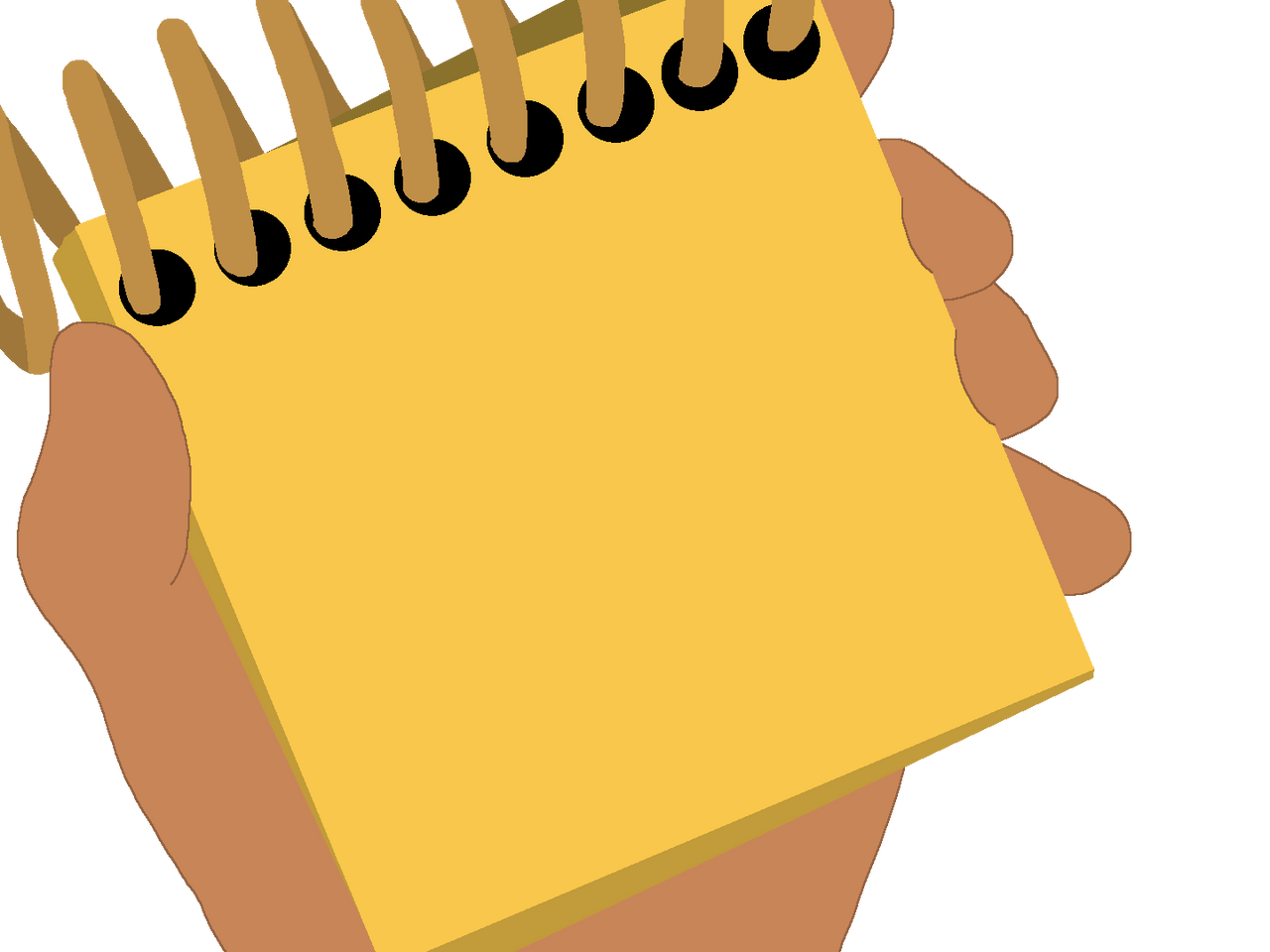 Steve Holding His Golden Notebook by EverettGlover2 on DeviantArt