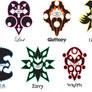 my 7 sins symbols