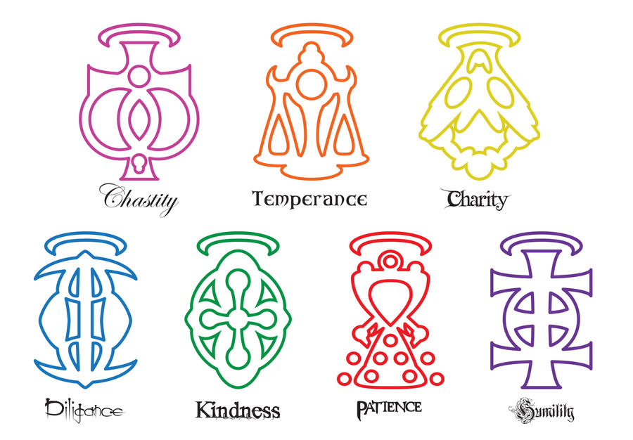 My 7 Virtues Symbols By LarsJack On DeviantArt my-7-virtues-symbols-by-larsjack-on-deviantart