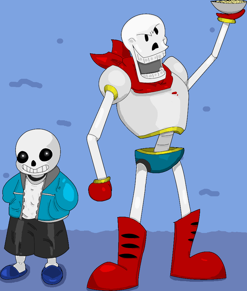 Undertale - Sans and Papyrus